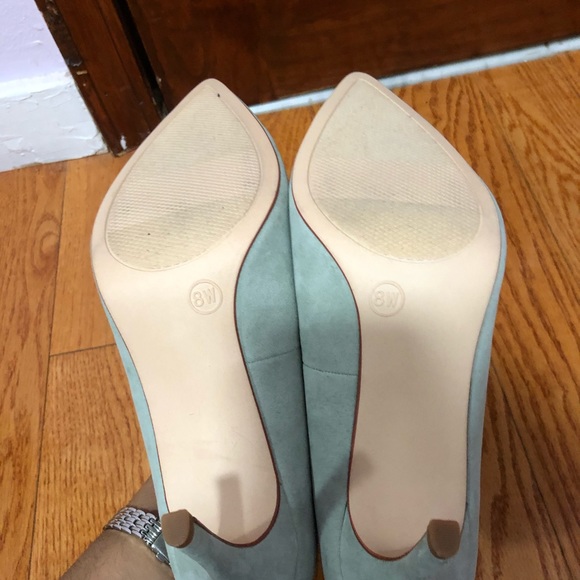 Mint green suede pumps from target 🎯 - Picture 3 of 6
